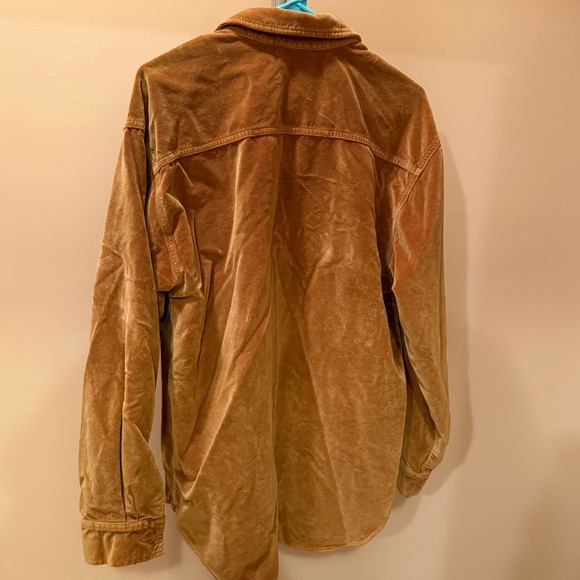 Lucky Brand Men's Corduroy 100% cotton Utility Long Sleeve Shirt size medium - Picture 3 of 11